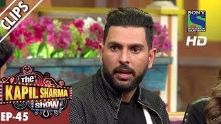 Astonishing cricketer Yuvraj Singh  The Kapil Sharma Show  Ep45 24th September 2016 [upl. by Owena]