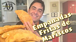 EMPANADAS FRITAS DE MARISCOS La mejor receta de empanadas fritas de mariscos  Alvaro Barrientos [upl. by Llehsal665]