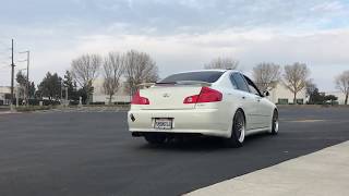 05 G35 Sedan Exhaust [upl. by Yehsa]