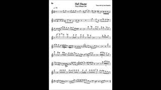 Dizzy Gillespie Transcription  Hot House live [upl. by Nibbor176]