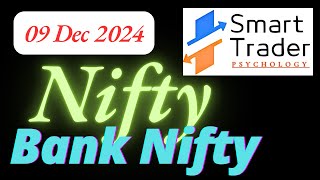 Bank Nifty and Nifty Analysis for Monday 9th Dec2024  Bank Nifty prediction for Tomorrow [upl. by Bille912]