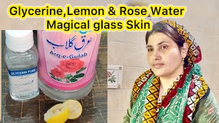 Glycerine and Rose water for Skin Whitening  Glacerin Rose water for face  Skin Whitening care… [upl. by Dacia636]