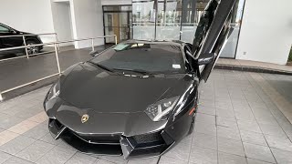 Lamborghini Aventador for sale pre purchase inspection [upl. by Lanam]