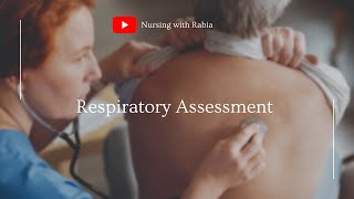 Respiratory Assessment PPT Techniques of physical Examination [upl. by Bobbi]