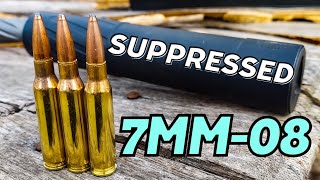 7mm08 Suppressed  What Does It Sound Like Now We Know Banish 30 Gold [upl. by Nolra559]