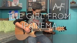 The Girl From Ipanema  Astrud Gilberto amp Stan Getz  Cover Jazz fingerstyle guitar [upl. by Maurene451]