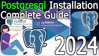 How to Install PostgreSQL on Windows 1011  2024 Update  pgAdmin 4 [upl. by Aniahs]