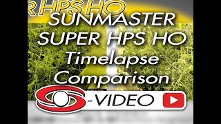 Sunmaster SUPER HPS HO vs 1000W HPS [upl. by Zolnay]