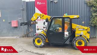 JCB 52560  6M TELEHANDLER  RS MACHINERY HIRE AND SALE [upl. by Anileba466]