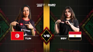 CS2 WOMEN  TUNISIA vs EGYPT  PLAYOFF  IESF AFRICAN ESPORTS CHAMPIONSHIP 2024 [upl. by Ynwat]