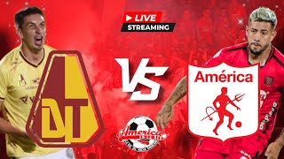 🔴 Tolima vs América  PARTIDO DE HOY EN VIVO  310124  Fecha 3  Liga I 2024 [upl. by Locklin]