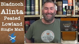 Bladnoch Alinta Peated Single Malt Lowland Scotch Whisky Review by WhiskyJason [upl. by Akzseinga]