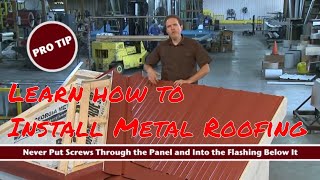 Roofing Intelligences Metal Roofing Video Highlights [upl. by Akcirederf796]