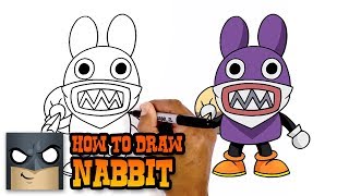 How to Draw Nabbit  Super Mario Art Tutorial [upl. by Older]