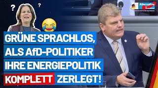 Sehenswert Grüne sprachlos als Rainer Kraft ihre Energiepolitik komplett zerlegt  AfDFraktion [upl. by Ibocaj]