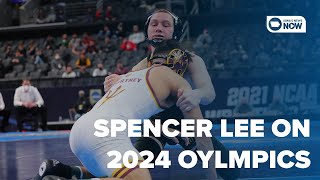 Spencer Lee amp Iowa Wrestling HC Tom Brands on 2024 Olympics [upl. by Moorefield]