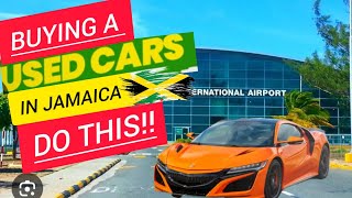 Buying A USED CAR in JAMAICA 🇯🇲 is Good BUT MAKE SURE TO DO THIS👍 [upl. by Rehctelf933]