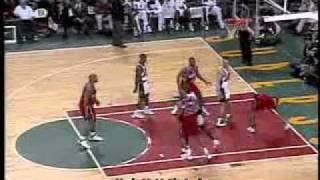 Allen Iverson Free Throw dunk [upl. by Ianteen]