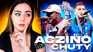 REACCIONO A CHUTY VS ACZINO🇪🇸🇲🇽 RED BULL INTERNACIONAL 2023 🔥 CUARTOS DE FINAL [upl. by Amak]