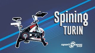 Bicicleta Spinning Turin  Cómo funciona Sportfitness Shop [upl. by Slyke555]