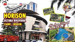 Review lengkap Hotel Horison Ultima Bhuvana Ciawi  Connecting Room  View gunung dari balkon keren [upl. by Harlow69]