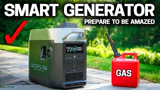 ECOFLOW SMART HYBRID GAS GENERATOR [upl. by Eicak52]