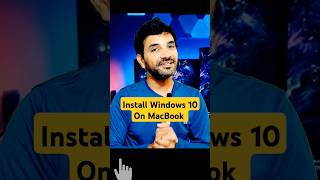 Install Windows 10 on Mac  Run Windows OS on Mac shorts mac tricks hindi [upl. by Ecinej]