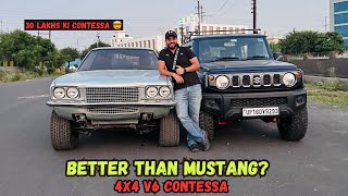 Contessa the Indian mustang 😍  V6 Engine swap With 4x4 😱 [upl. by Llien]