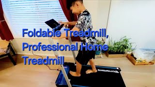 GEARSTONE 1400W Foldable Treadmill unboxing [upl. by Assenaj176]