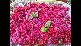 How to make Beetroot Thoran kerala style [upl. by Hcra]