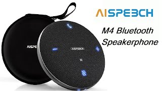 AISPEECH M6 Bluetooth Speakerphone Conference Microphone with AI Noise Reduction [upl. by Ragse]