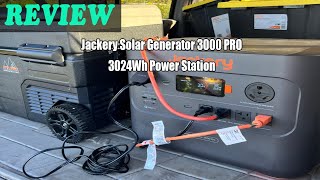 Jackery Solar Generator 3000 PRO 3024Wh Power Station Review 2024  Is It Worth The Money [upl. by Clorinde]