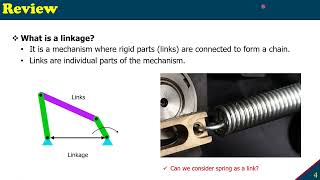 what is a linkage Is spring considered as link [upl. by Naltiak]