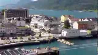 Andalsnes Norway Cruise Pier [upl. by Aivad]