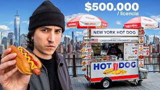 Investigué el Millonario Negocio de los Hot Dogs en Nueva York [upl. by Gannes241]