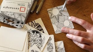 How to Draw the Zentangle® Tangle Arukas [upl. by Adian]