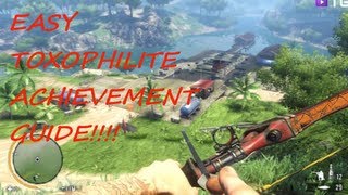 Far Cry 3 How to get the Toxophilite Achievement Trophy the EASY WAY [upl. by Egedan]