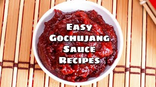 Easy Halal Gochujang Sauce RecipesKorean Chilli Paste Homemade Chilli Paste With Local Ingredients [upl. by Eirrem832]