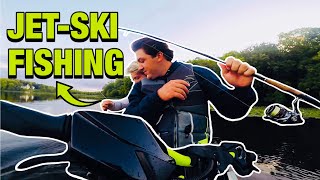 SUMMER BASS FISHING FROM A JETSKI  MINNESOTA 2024 [upl. by Norved]