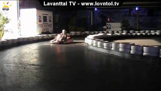 Kartrennen in der Rennsporthalle Friesacher in Wolfsberg [upl. by Essex]