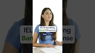 IELTS Speaking Part 1  Topic School  Band 9 Answer [upl. by Annayrb]