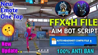 FFX4H HACK  FREE FIRE MAX HEADSHOT HACK  FREE FIRE MAX HACK  ffx4h [upl. by Summers]