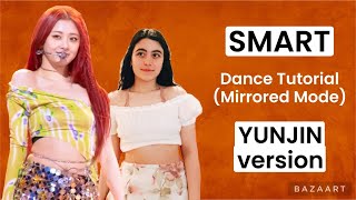 LE SSERAFIM Smart  Dance Tutorial YUNJIN version [upl. by Funk]