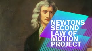 Newtons Second Law of Motion Experiment [upl. by Kordula]