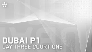 Replay Dubai Premier Padel P1 Court 1 November 7th [upl. by Calvina]