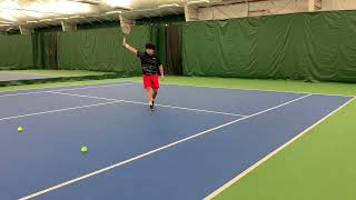 Tennis Practice  Road to Racketlon World Championships 2025  October 11 2024  La Sportheque QC [upl. by Holbrooke]