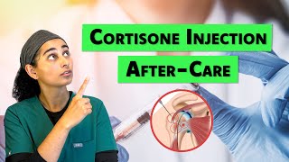 What to do AFTER your Cortisone Injection  Dos and Donts [upl. by Adnomal227]