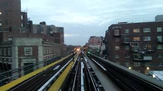 On Board R32 J Train With An R160A M Train [upl. by Varuag]