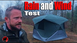 High Winds amp Heavy Rain Test Night  Gazelle T3X Tent  Ultimate Storm amp Wind Test [upl. by Llenej]