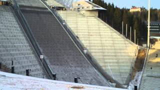 Holmenkollen Ski Jump Oslo Norway English [upl. by Lexerd]